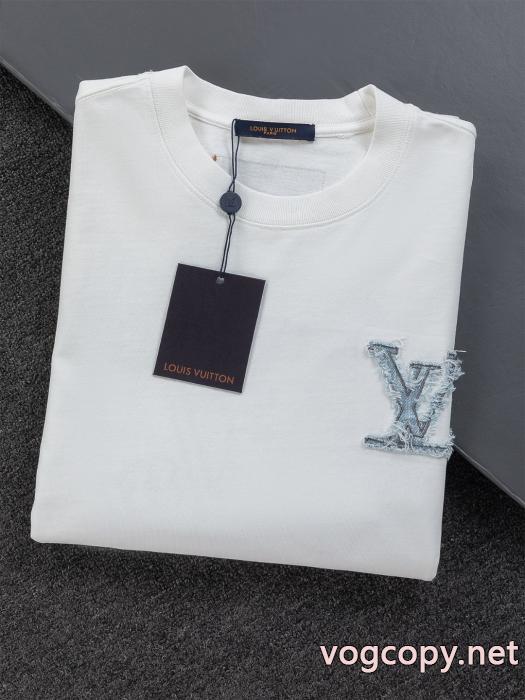 半袖TシャツLOUIS VUITTON偽物 ブランド ショップ極美品 ファッションスタイル 今年のトレンドカラー_0_3