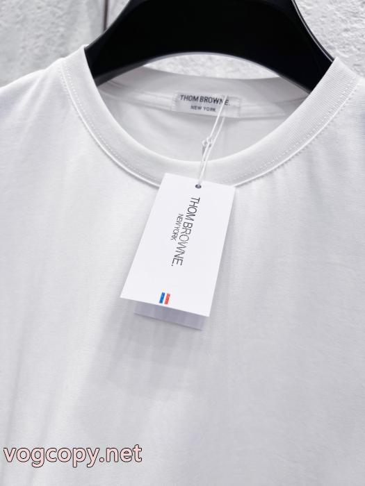 定番人気のモデル 新作入荷新品 2026人気品激安 ブランド 通販半袖TシャツTHOM BROWNE_0_0
