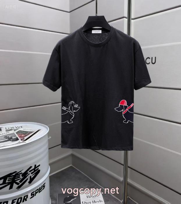 定番人気のモデル 新作入荷新品 2026人気品激安 ブランド 通販半袖TシャツTHOM BROWNE_0_1