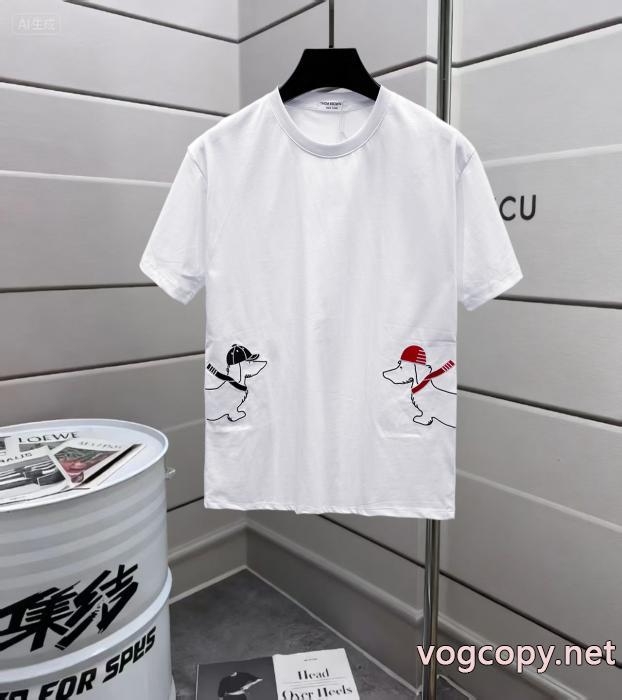 定番人気のモデル 新作入荷新品 2026人気品激安 ブランド 通販半袖TシャツTHOM BROWNE_0_2