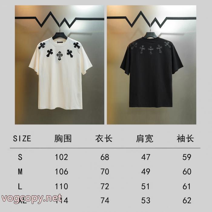 半袖Tシャツブランド フェイク強い魅力を感じる一枚  26SS2026 個性的なモデルCHROME HEARTS_0_4
