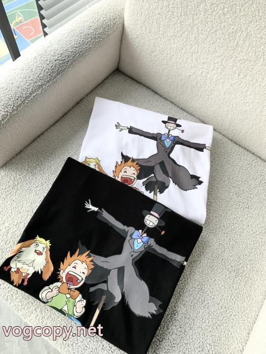 清潔感溢れる 限定的新作入荷 今年トレンド半袖Tシャツブランド フェイクLOEWE_0_1