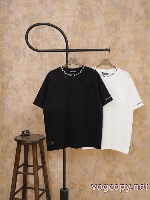 半袖Tシャツブランド コピー s 級CHROME HEARTSデザイン高い Newアイテム 着心地のいい_0_1