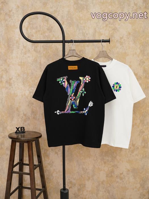 ブランド コピー 販売LOUIS VUITTON上品さ漂う 2026夏の定番新品到来! 海外限定!半袖Tシャツ_0_1