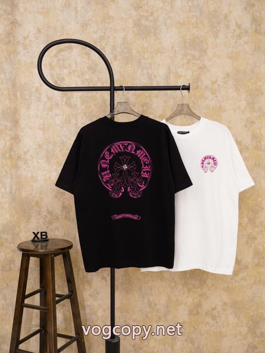 偽 ブランド CHROME HEARTSファッショナブルなデザイン 低価 最新人気話題沸騰中半袖Tシャツ_0_1