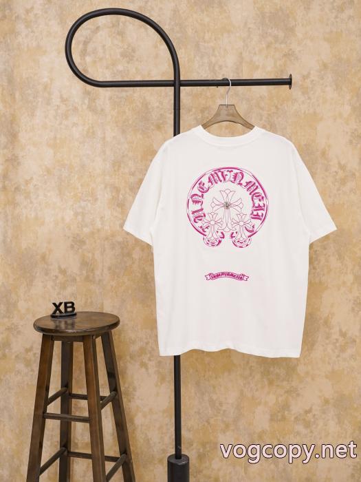 偽 ブランド CHROME HEARTSファッショナブルなデザイン 低価 最新人気話題沸騰中半袖Tシャツ_0_4