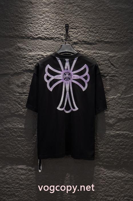 半袖TシャツCHROME HEARTS上品オトナ感 トレンド感溢れた ユニセックスブランド 偽物_0_3