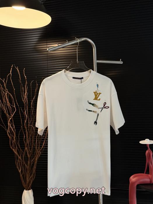 半袖TシャツLOUIS VUITTONブランド コピー 優良店高級ブランド超安特価 2026夏の定番新品到来! COOLなデザイン_0_0