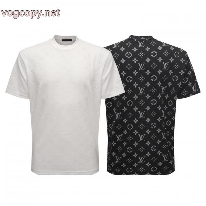 即完売必至 有名人の愛用品 素敵デザイン未入荷ブランドブランド コピー半袖TシャツLOUIS VUITTON_0_1