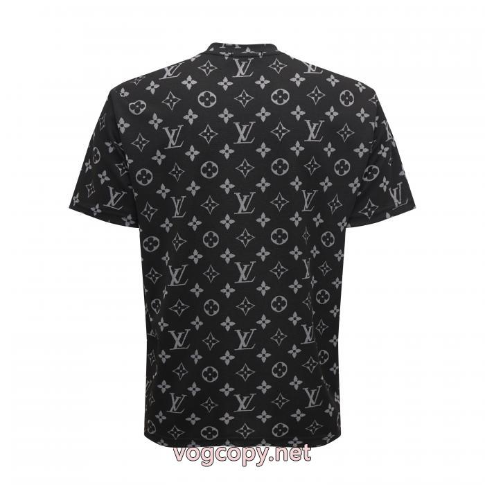 即完売必至 有名人の愛用品 素敵デザイン未入荷ブランドブランド コピー半袖TシャツLOUIS VUITTON_0_4
