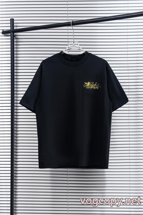 半袖Tシャツ着心地に 滑らかなレザー 全体的に調和のあるスーパー コピー 品LOUIS VUITTON_0_3