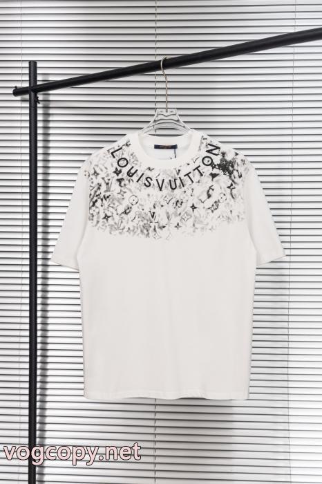 ブランド 品 激安 通販上品な印象 品質の高い かっこいい半袖TシャツLOUIS VUITTON_0_2