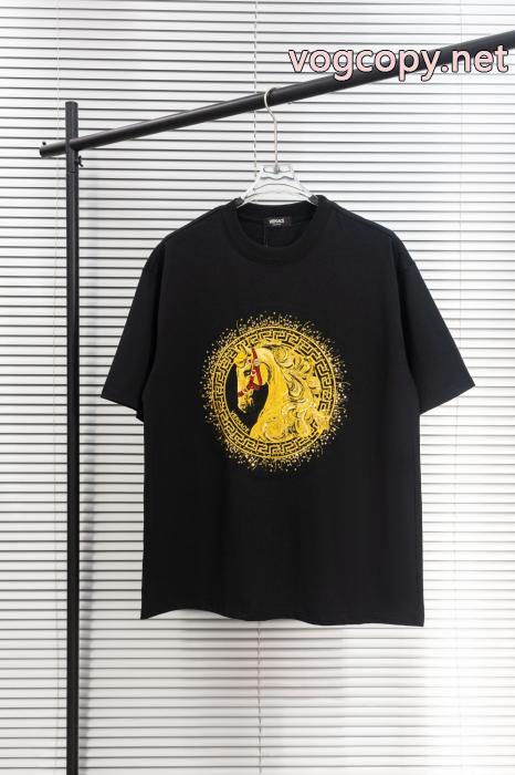 VERSACE即発送可能 目玉商品セール プレゼントにもピッタリスーパー コピー 安心 サイト半袖Tシャツ_0_3