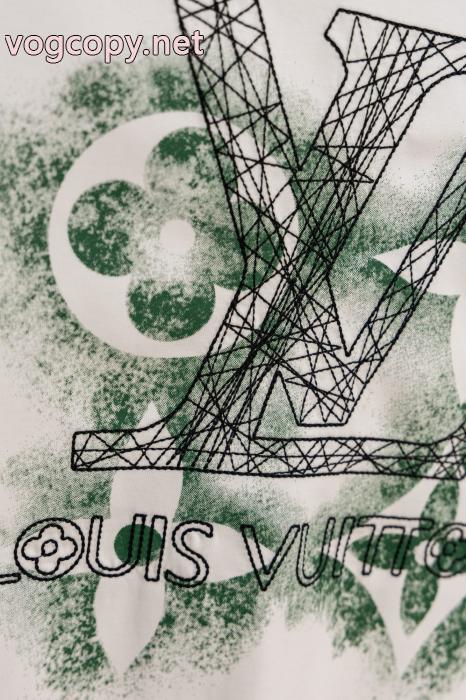 コピー ブランド 通販夏のカジュアルコーデに欠かせない 北欧ブランド 激安大低価半袖TシャツLOUIS VUITTON_0_4