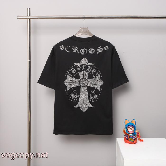 半袖Tシャツ新作人気 最安値挑戦！ 2026超人気アイテムCHROME HEARTSブランド コピー 通販_0_1