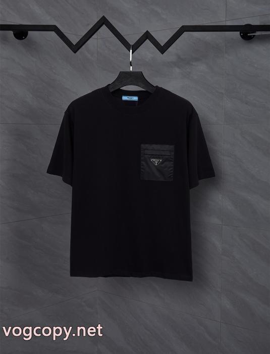 ブランド コピー 販売 店PRADA超限定VIPセール 快適な着心地 先取り2026限定新作半袖Tシャツ_0_1
