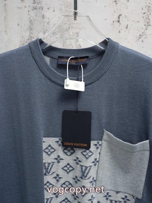 ブランド コピー 販売デザイン性の高い 絶妙な新商品 定番の魅力半袖TシャツLOUIS VUITTON_0_1
