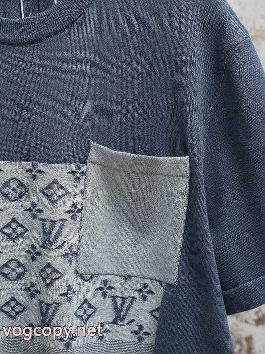 ブランド コピー 販売デザイン性の高い 絶妙な新商品 定番の魅力半袖TシャツLOUIS VUITTON_0_3