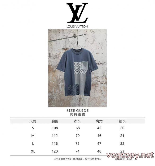 ブランド コピー 販売デザイン性の高い 絶妙な新商品 定番の魅力半袖TシャツLOUIS VUITTON_0_4