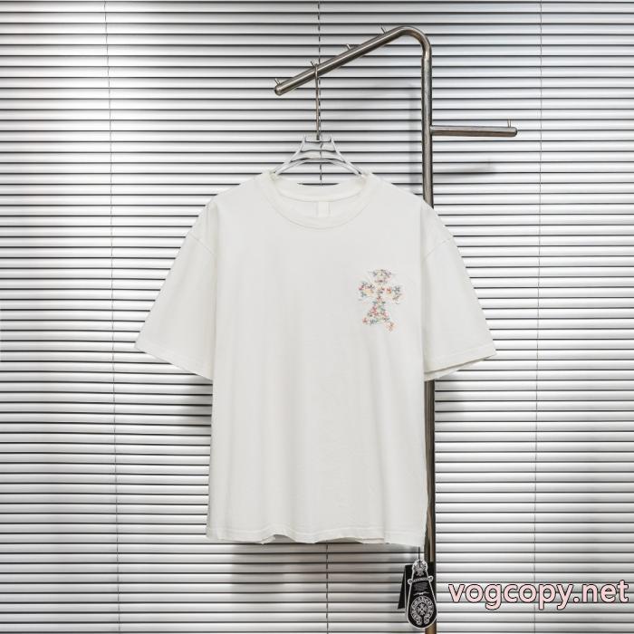 ブランド コピー 品CHROME HEARTS素敵なスタイルで夏の定番 秀作モデル 人気急上昇中半袖Tシャツ_0_0