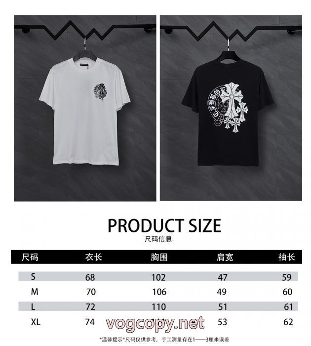 ブランド レプリカCHROME HEARTS半袖Tシャツ高級感ある 新作追加 ストリート系原宿系 _0_3