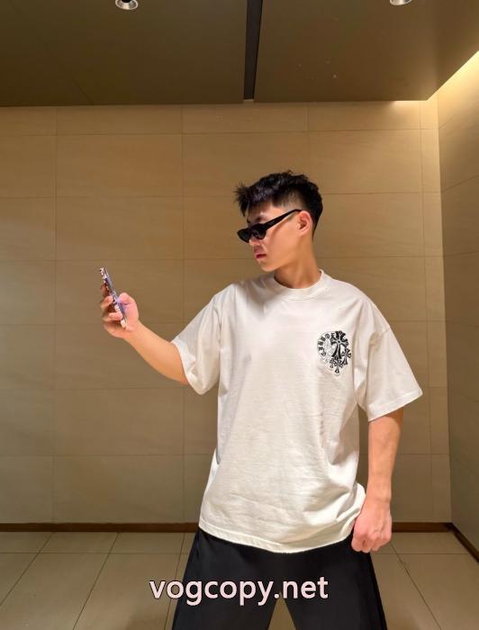 ブランド レプリカCHROME HEARTS半袖Tシャツ高級感ある 新作追加 ストリート系原宿系 _0_4