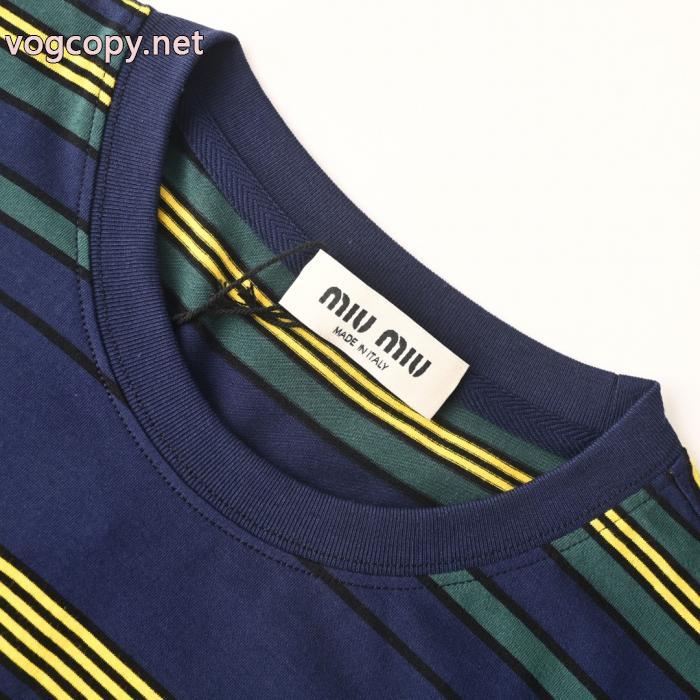 半袖Tシャツコピー 品 販売2026季節限定 魅力たっぷり逸品 最新超人気MIUMIU_0_4