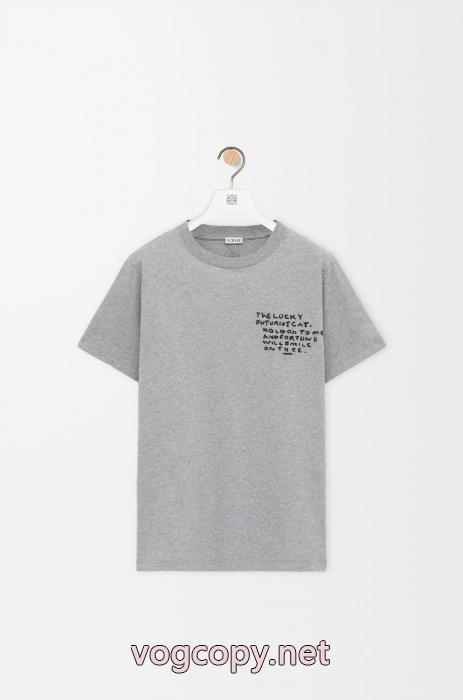半袖Tシャツ2026大活躍 販路限定モデル ロゴが印象的ブランド スーパー コピーLOEWE_0_1