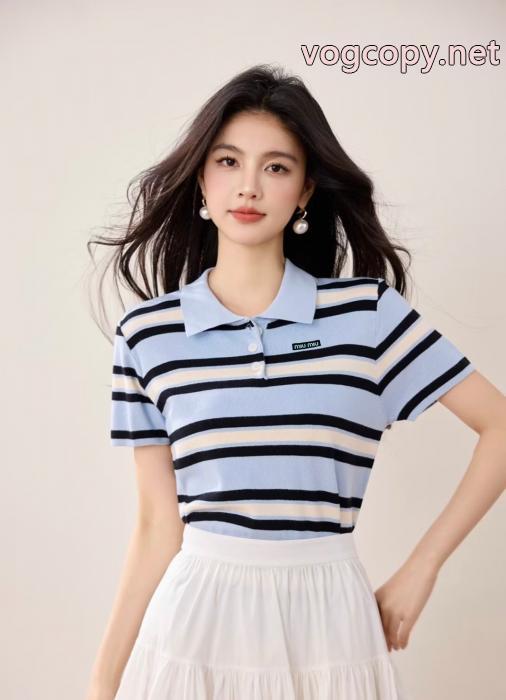 コピー 品 販売2026年モデル 高品質で綺麗 最前線2026半袖Tシャツミュウミュウ_0_0
