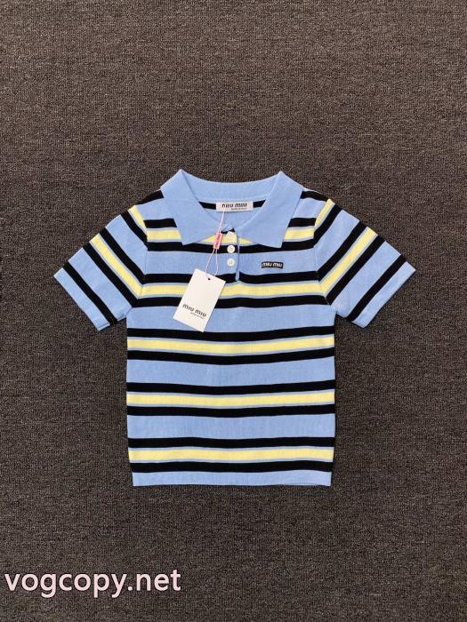 コピー 品 販売2026年モデル 高品質で綺麗 最前線2026半袖Tシャツミュウミュウ_0_1