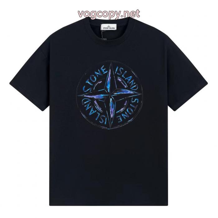 ブランド コピー 販売半袖Tシャツ完売必至 激安 センス漂うSTONE ISLAND_0_1