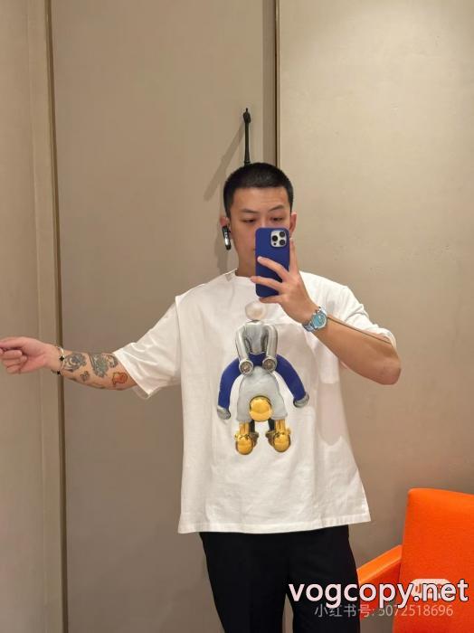 お手軽な価格 即発 今季大人気LOEWEブランド 品 スーパー コピー半袖Tシャツ_0_4