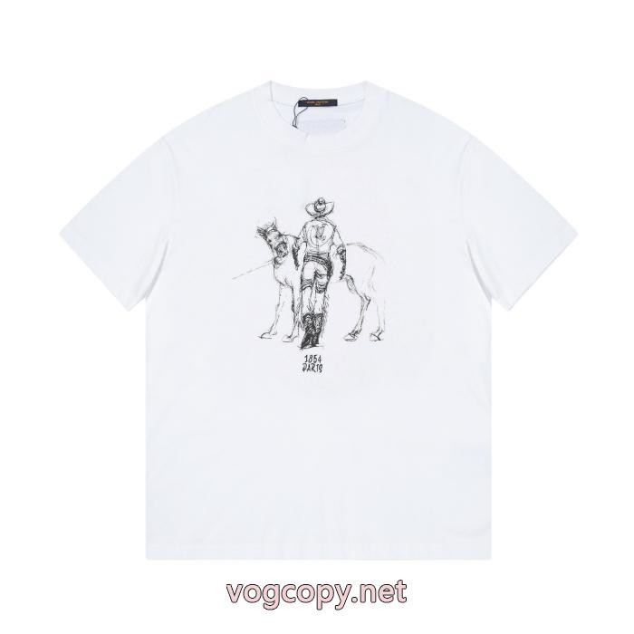 半袖TシャツLOUIS VUITTONスーパー コピー 品2026人気商品 破格値大放出 セレブも愛用_0_1