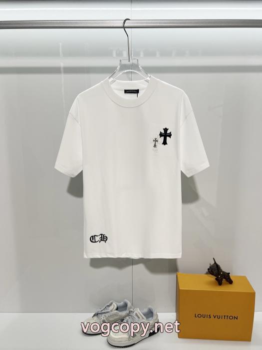 クロムハーツ新作入荷品質保証 これは欲しい 定番品半袖Tシャツブランド アクセサリー 激安_0_0