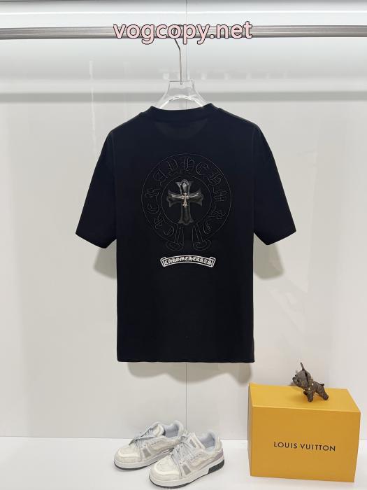 クロムハーツ新作入荷品質保証 これは欲しい 定番品半袖Tシャツブランド アクセサリー 激安_0_5