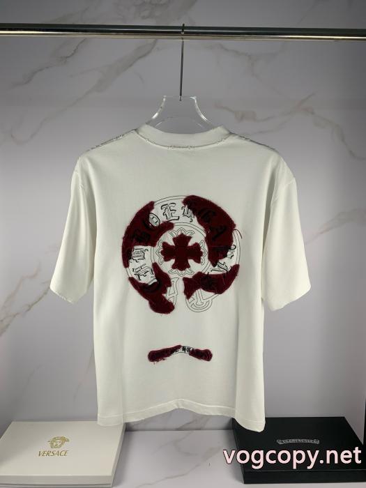 半袖TシャツSALE!今季 素敵な夏の定番アイテム 最新大人気ブランド 偽物 激安CHROME HEARTS_0_2