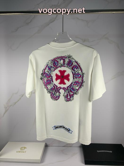 大活躍間違いなし 新作をご紹介 人気上昇中半袖Tシャツブランド コピー ショップCHROME HEARTS_0_2