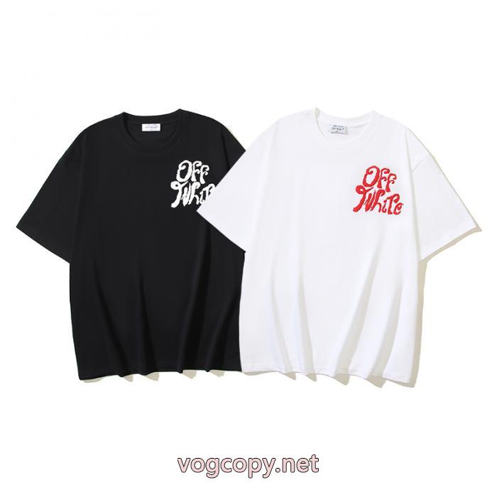半袖Tシャツ新作で希少 新作限定セール 超激安価格ブランド 偽物オフホワイト_0_0
