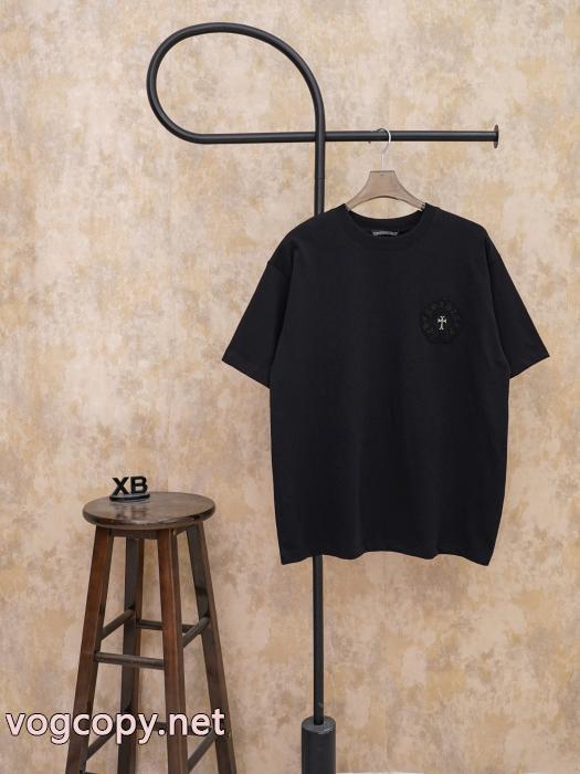 入手困難 最終セール HOT格安人気アイテムCHROME HEARTS偽 ブランド半袖Tシャツ_0_0