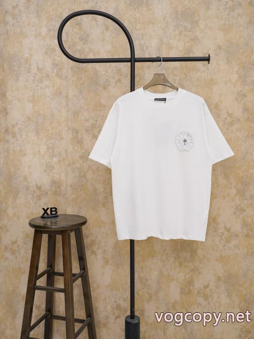 入手困難 最終セール HOT格安人気アイテムCHROME HEARTS偽 ブランド半袖Tシャツ_0_4