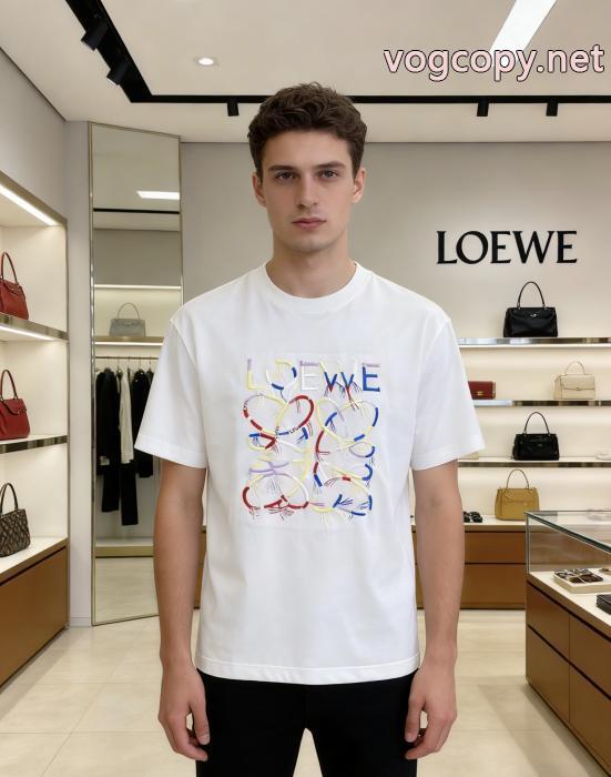 ロエベ品質保証 人気商品登場 幅広いシーンスーパー コピー 安心半袖Tシャツ_0_4