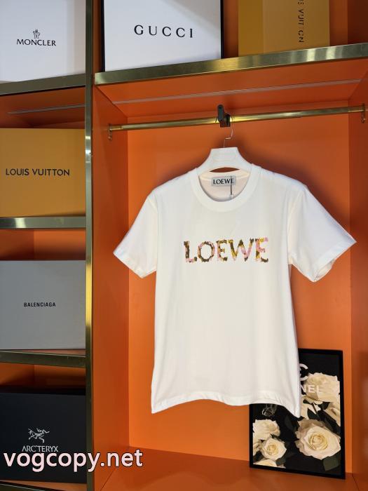 コピー 品 ブランドLOEWEセールで破格 最新トレンドコーデおすすめ 海外限定評価いい半袖Tシャツ_0_1