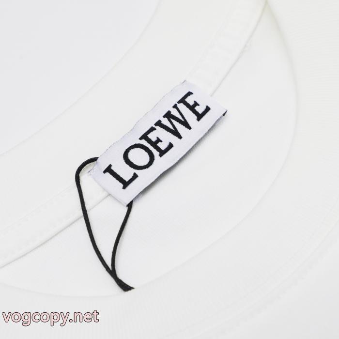 LOEWE高級感ある大人の 着心地良さ 相性抜群のコンビブランド コピー半袖Tシャツ_0_2