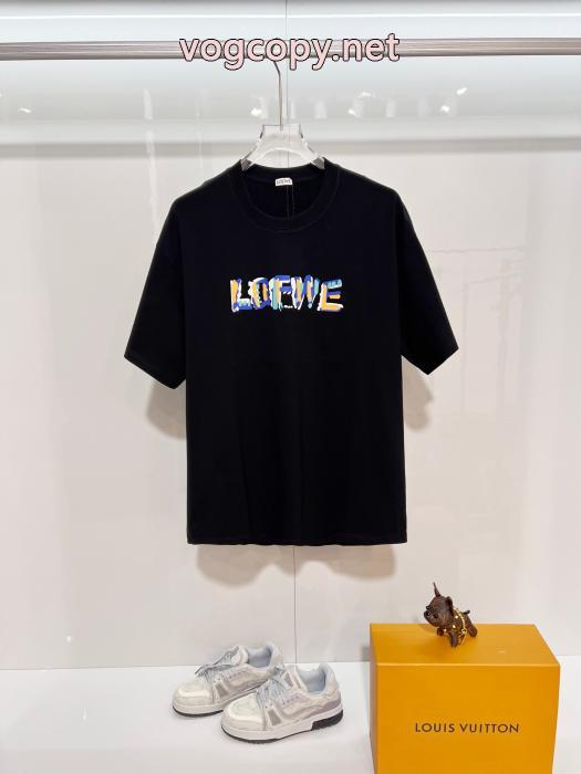 ブランド 品 激安 通販ギフトに最高 圧倒的な高級感 きれいめ派に上質半袖Tシャツロエベ_0_3
