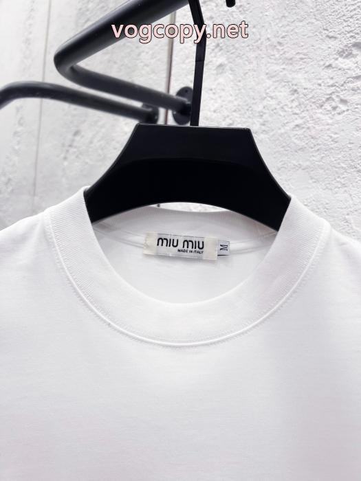 活躍アイテム 激安セール 新作人気ブランド スーパー コピー 店舗MIUMIU半袖Tシャツ_0_0