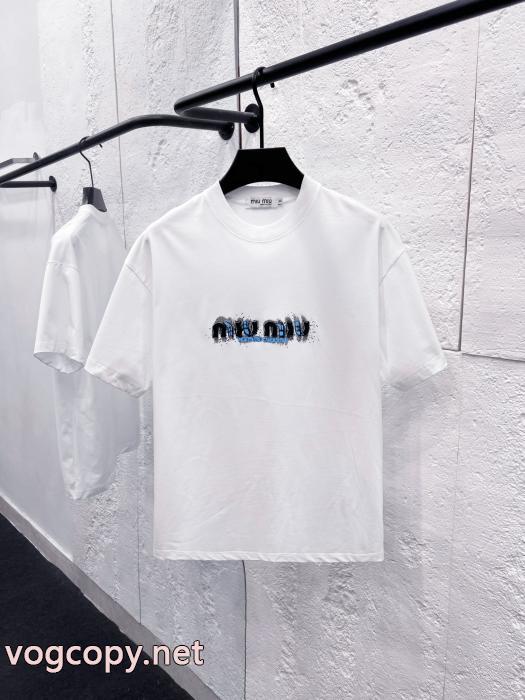 活躍アイテム 激安セール 新作人気ブランド スーパー コピー 店舗MIUMIU半袖Tシャツ_0_1