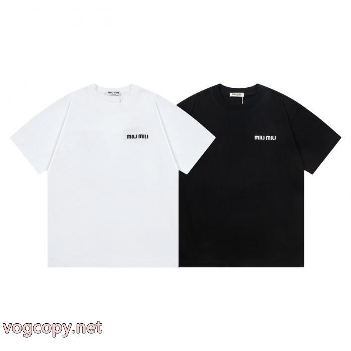 激安 ブランドMIUMIU大人気新作登場 ネット販売限定 ヒットアイテム半袖Tシャツ_0_0