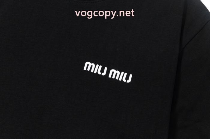 激安 ブランドMIUMIU大人気新作登場 ネット販売限定 ヒットアイテム半袖Tシャツ_0_3