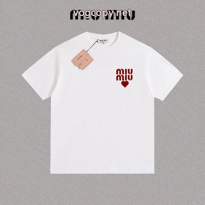 激安即発 着心地のいい 今話題!ブランド 品 コピーMIUMIU半袖Tシャツ_0_3