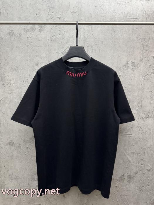 ブランド スーパー コピーMIUMIU最高に人気商品! 大人気新色 お洒落さんの愛用率が高い半袖Tシャツ_0_0
